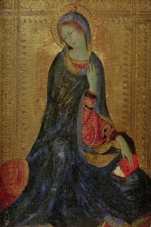 Virgin Annunciate, Right Hand Panel of Diptych, 1340-44