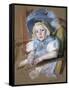 Simone Seated-Mary Cassatt-Framed Stretched Canvas