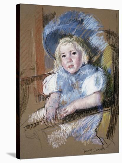 Simone Seated-Mary Cassatt-Stretched Canvas