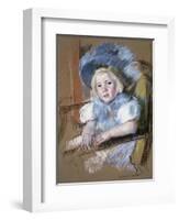 Simone Seated-Mary Cassatt-Framed Giclee Print