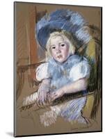 Simone Seated-Mary Cassatt-Mounted Giclee Print