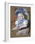 Simone Seated-Mary Cassatt-Framed Giclee Print