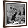 Simone Signoret and Her Husband Yves Montand-Marcel Begoin-Framed Photographic Print