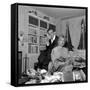 Simone Signoret and Her Husband Yves Montand-Marcel Begoin-Framed Stretched Canvas