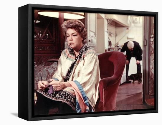 Simone Signoret and Jean Gabin: Le Chat, 1971-Marcel Dole-Framed Stretched Canvas