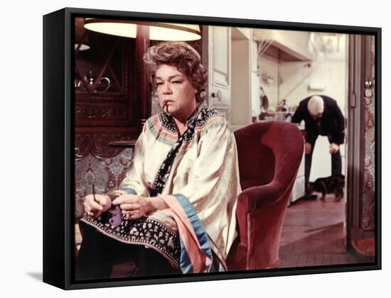 Simone Signoret and Jean Gabin: Le Chat, 1971-Marcel Dole-Framed Stretched Canvas