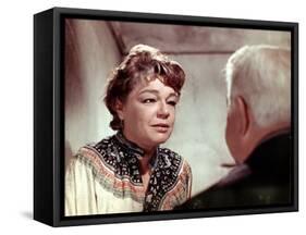 Simone Signoret and Jean Gabin: Le Chat, 1971-Marcel Dole-Framed Stretched Canvas