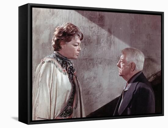 Simone Signoret and Jean Gabin: Le Chat, 1971-Marcel Dole-Framed Stretched Canvas