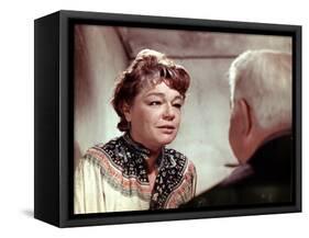 Simone Signoret and Jean Gabin: Le Chat, 1971-Marcel Dole-Framed Stretched Canvas