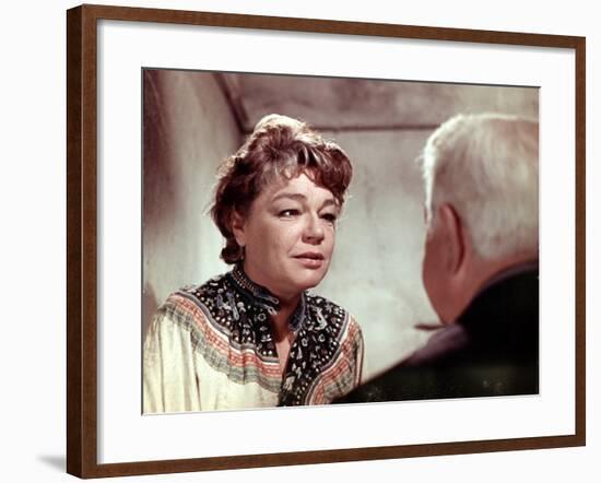 Simone Signoret and Jean Gabin: Le Chat, 1971-Marcel Dole-Framed Photographic Print