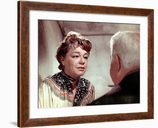 Simone Signoret and Jean Gabin: Le Chat, 1971-Marcel Dole-Framed Photographic Print