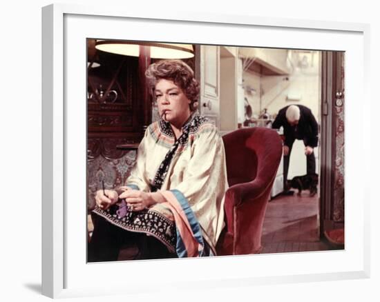 Simone Signoret and Jean Gabin: Le Chat, 1971-Marcel Dole-Framed Photographic Print