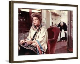 Simone Signoret and Jean Gabin: Le Chat, 1971-Marcel Dole-Framed Photographic Print