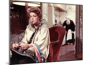 Simone Signoret and Jean Gabin: Le Chat, 1971-Marcel Dole-Mounted Photographic Print