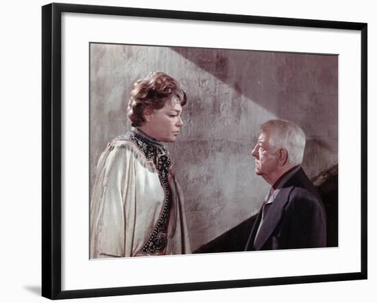 Simone Signoret and Jean Gabin: Le Chat, 1971-Marcel Dole-Framed Photographic Print
