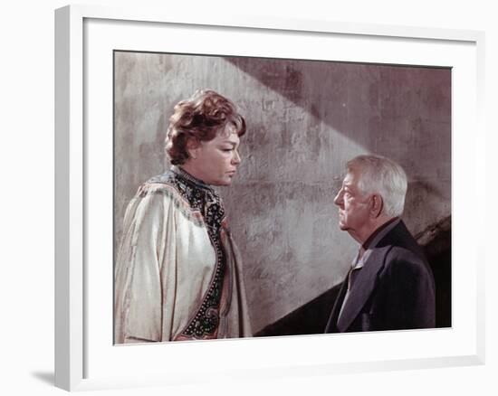 Simone Signoret and Jean Gabin: Le Chat, 1971-Marcel Dole-Framed Photographic Print