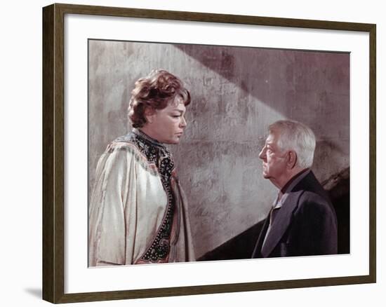 Simone Signoret and Jean Gabin: Le Chat, 1971-Marcel Dole-Framed Photographic Print