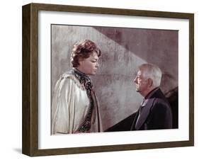 Simone Signoret and Jean Gabin: Le Chat, 1971-Marcel Dole-Framed Photographic Print