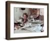 Simone Signoret and Jean Gabin: Le Chat, 1971-Marcel Dole-Framed Photographic Print