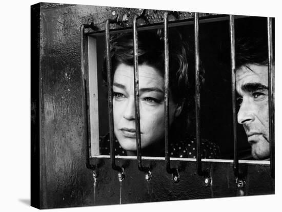 Simone Signoret and Stuart Whitman: Le Jour et L'Heure, 1963-Marcel Dole-Stretched Canvas