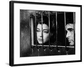 Simone Signoret and Stuart Whitman: Le Jour et L'Heure, 1963-Marcel Dole-Framed Photographic Print