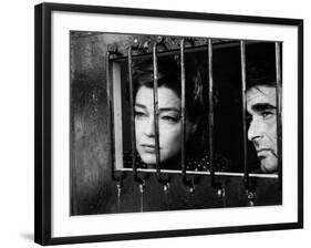 Simone Signoret and Stuart Whitman: Le Jour et L'Heure, 1963-Marcel Dole-Framed Photographic Print
