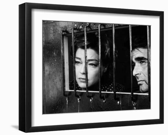 Simone Signoret and Stuart Whitman: Le Jour et L'Heure, 1963-Marcel Dole-Framed Photographic Print