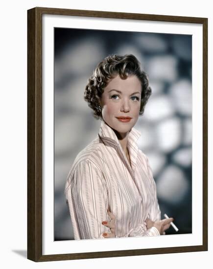 Simone Simon dans les annees 50, SIMONE SIMON in the 50's (photo)-null-Framed Photo