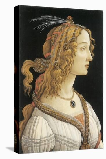 Simonetta Vespucci in Mythological Guise-Sandro Botticelli-Stretched Canvas