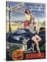 Simoniz Cars Wax Polish Sex Objects Sexism Discrimination, UK, 1950-null-Stretched Canvas