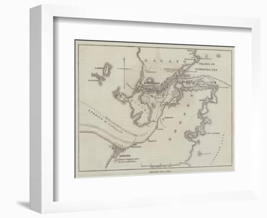 Simonoseki Bay, Japan-John Dower-Framed Giclee Print