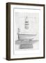 Simple Bath-Milli Villa-Framed Art Print