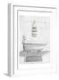 Simple Bath-Milli Villa-Framed Art Print