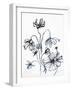 Simple Blue Florals-Paula Mills-Framed Giclee Print