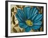 Simple Blue Garden II-Walt Johnson-Framed Art Print