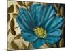 Simple Blue Garden II-Walt Johnson-Mounted Art Print