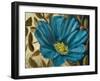 Simple Blue Garden II-Walt Johnson-Framed Art Print