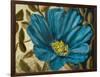 Simple Blue Garden II-Walt Johnson-Framed Art Print