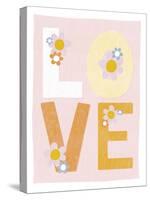 Simple Cheer - Love-Archie Stone-Stretched Canvas