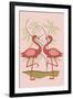 Simple Flamingo - Pink-Lantern Press-Framed Art Print