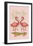 Simple Flamingo - Pink-Lantern Press-Framed Art Print