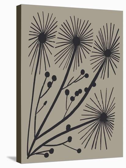 Simple Floral - Grow-Chloe Watts-Stretched Canvas