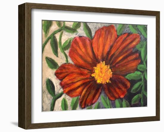 Simple Garden I-Walt Johnson-Framed Art Print