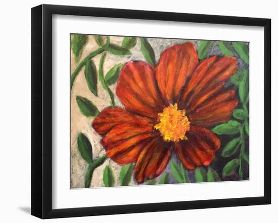 Simple Garden I-Walt Johnson-Framed Art Print