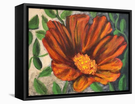 Simple Garden II-Walt Johnson-Framed Stretched Canvas