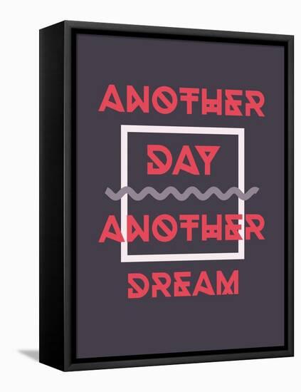 Simple Geometric Motivational Poster-Vanzyst-Framed Stretched Canvas