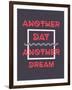 Simple Geometric Motivational Poster-Vanzyst-Framed Art Print