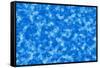Simple Glass Tile Blue Background-Veneratio-Framed Stretched Canvas