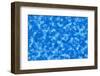 Simple Glass Tile Blue Background-Veneratio-Framed Photographic Print