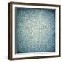 Simple Handwrited Numbers On Cell Paper-pashabo-Framed Art Print